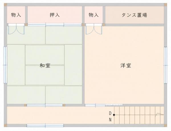 中古戸建 能代市字機織轌ノ目 JR奥羽本線東能代駅 850万円