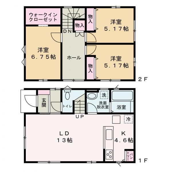 中古戸建 秋田市仁井田本町３丁目 JR羽越本線羽後牛島駅 2,400万円