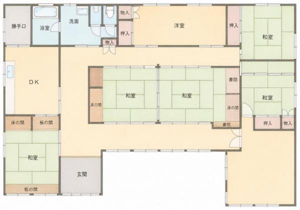 中古戸建 山本郡三種町志戸橋字新田 JR奥羽本線北金岡駅 728万円