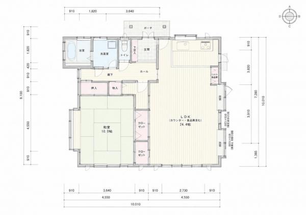 中古戸建 能代市二ツ井町字稗川原 JR奥羽本線富根駅 1,828万円