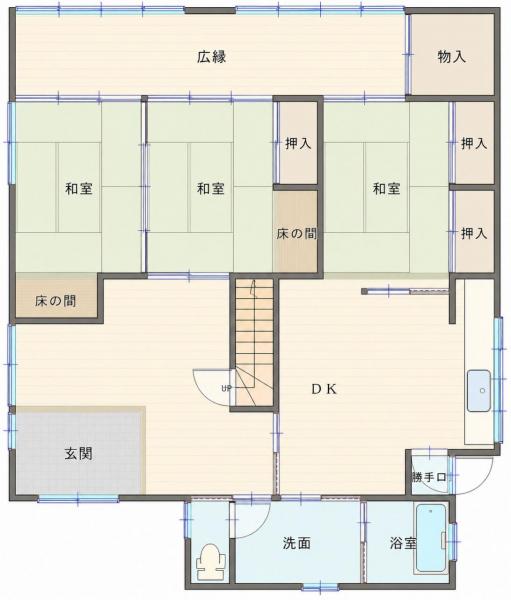 中古戸建 秋田市新屋寿町 JR羽越本線新屋駅 680万円