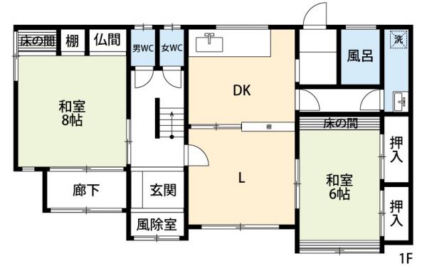 中古戸建 能代市字寿域長根 JR五能線能代駅 358万円