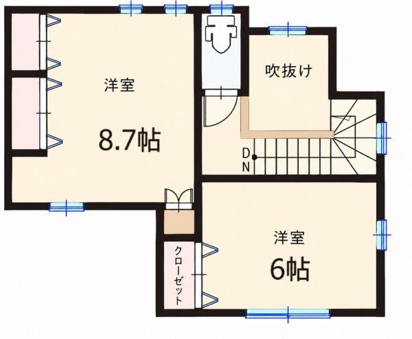 中古戸建 秋田市新屋沖田町 JR羽越本線新屋駅 2,490万円