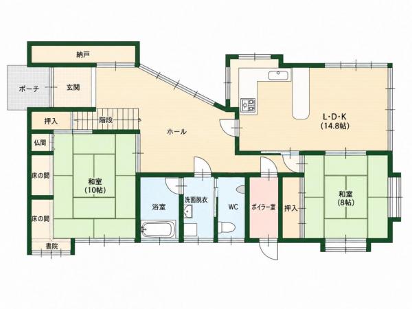 中古戸建 能代市松美町 JR五能線能代駅 620万円