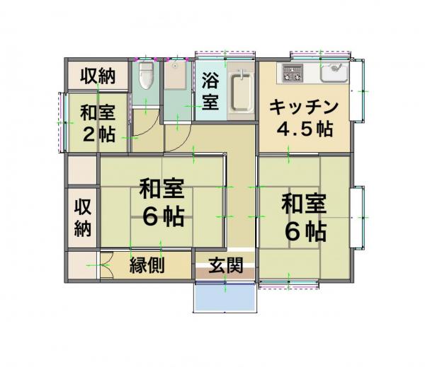 中古戸建 霧島市国分清水2丁目16-5-3 JR日豊本線国分駅 450万円