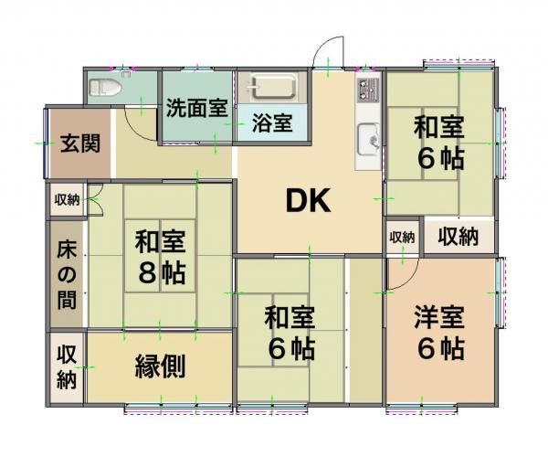 中古戸建 霧島市隼人町小田468-13 JR日豊本線隼人駅 790万円