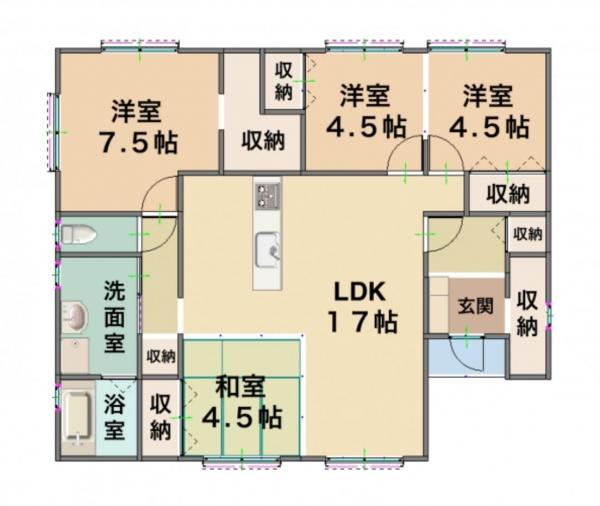 新築戸建 霧島市隼人町小田3164番2他3筆 JR日豊本線隼人駅 2198万円