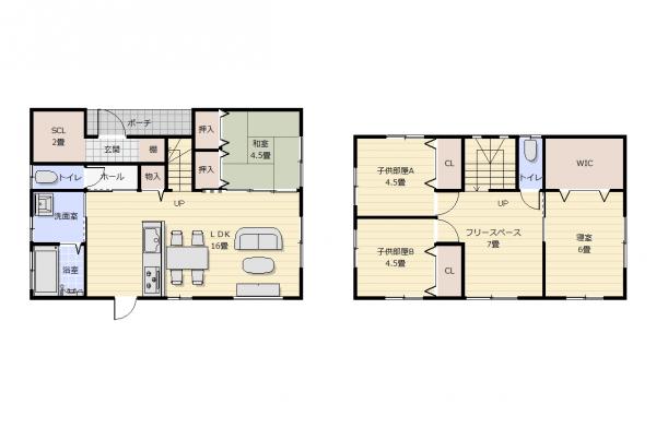 新築戸建 霧島市国分向花町1778番3 JR日豊本線国分駅 2298万円