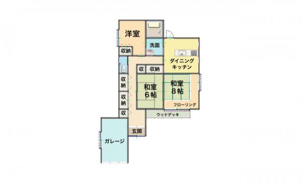 中古戸建 姶良市加治木町木田66番地3 JR日豊本線錦江駅 1,380万円