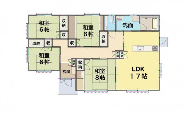 中古戸建 姶良市加治木町木田3928番1、3928番3 JR日豊本線錦江駅 1,258万円