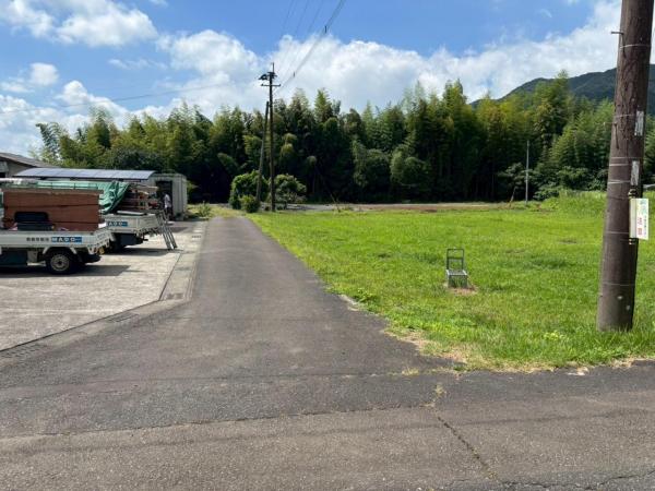 湧水町般若寺1749-2他3筆 現地土地写真 