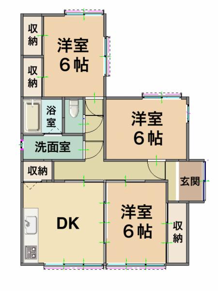 中古戸建 霧島市国分清水2丁目1-61-9 JR日豊本線国分駅 1380万円