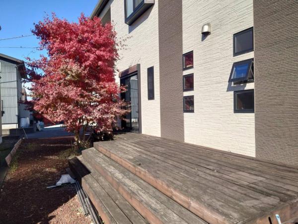 富士宮市小泉中古住宅 庭 