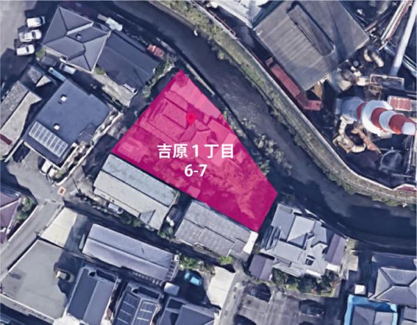 土地 富士市吉原１丁目6-7 JR東海道本線（熱海〜米原）吉原駅 1,850万円