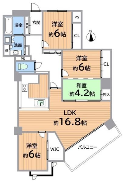 中古マンション 春日井市稲口町3丁目 名鉄小牧線味美駅 2399万円