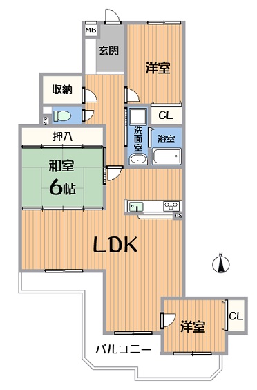 中古マンション 名古屋市守山区西城2丁目 名鉄瀬戸線小幡駅 1698万円