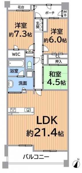 中古マンション 名古屋市千種区鹿子町5丁目 名古屋市東山線本山駅 4280万円