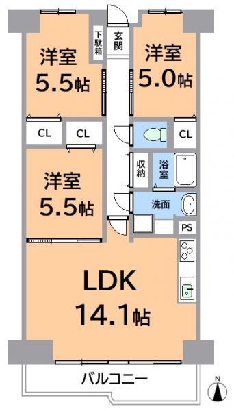 中古マンション 愛知県名古屋市千種区若水2丁目 名古屋市東山線池下駅 2790万円
