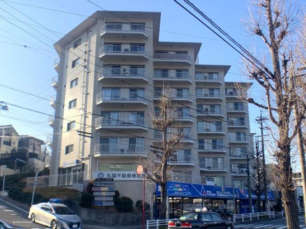 日車マンション平和が丘A棟 現地外観写真 