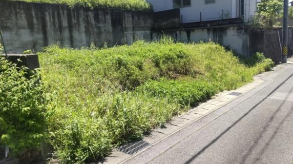 岡崎市蓑川町　土地 現地土地写真 