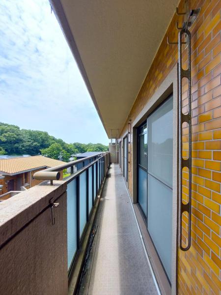 三井農林東山元町ハイツB棟 バルコニー 