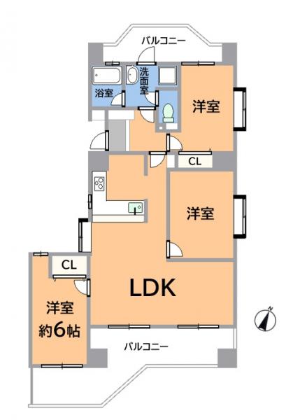 中古マンション 名古屋市名東区よもぎ台３丁目 名古屋市東山線一社駅 2,099万円