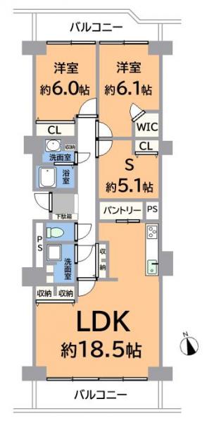 中古マンション 名古屋市名東区にじが丘１丁目 名古屋市東山線星ヶ丘駅 3,190万円