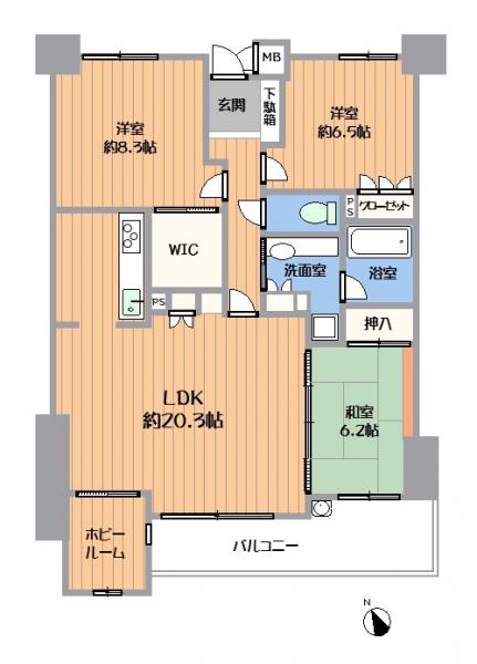 中古マンション 愛知県名古屋市千種区東山元町5丁目59-1 名古屋市名城線八事日赤駅 3259万円