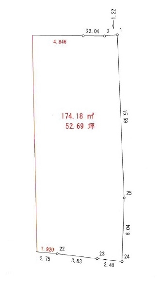 土地 高知市福井町 とさでん交通伊野線旭町一丁目駅 1896.48万円
