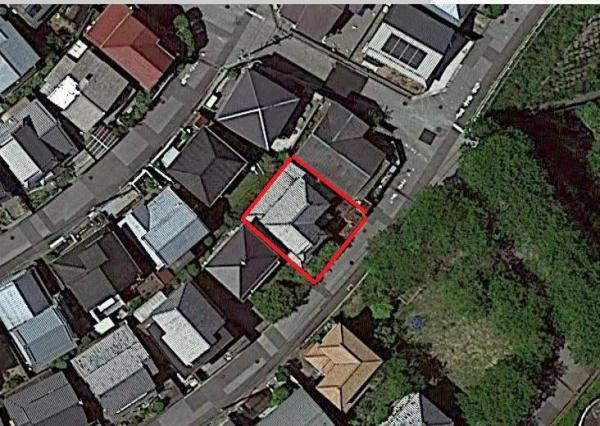 春野町平和　建築条件なし南側が公園　更地渡し売土地 区画図 