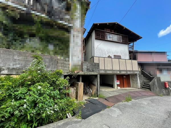 北秦泉寺　建築条件なし売土地　現状渡し 現地土地写真 