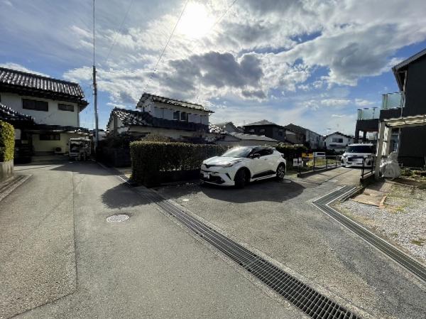 薊野東町　1740.5 前面道路含む現地写真 