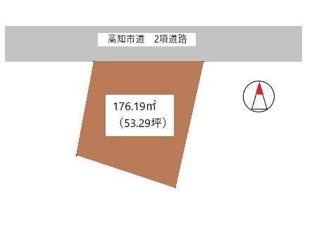 曙町　1650 区画図 