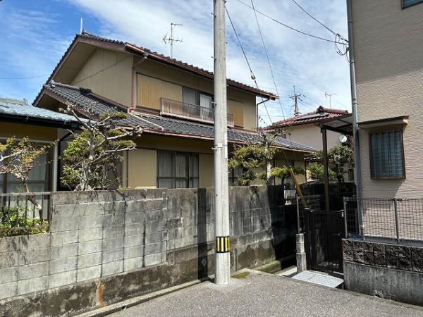 大谷公園　建築条件なし　更地渡しの売土地 現地土地写真 