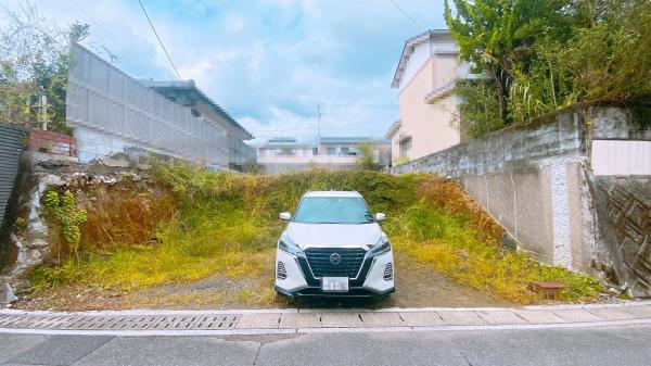 横内小学校　建築条件なしの土地 現地土地写真 