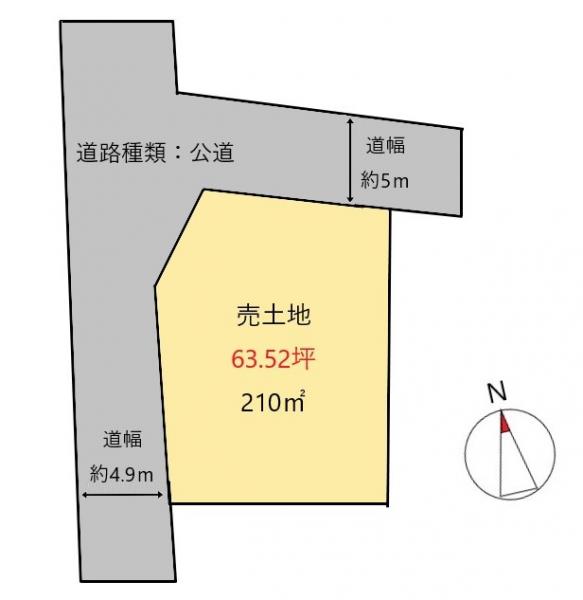 加賀野井　1550 区画図 
