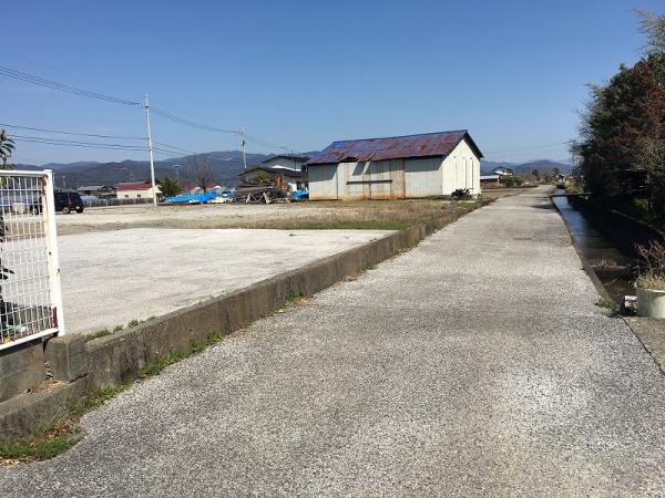 南国市上末松　土地 現地土地写真 