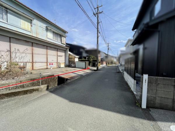 高知市石立町売土地　1580 前面道路含む現地写真 