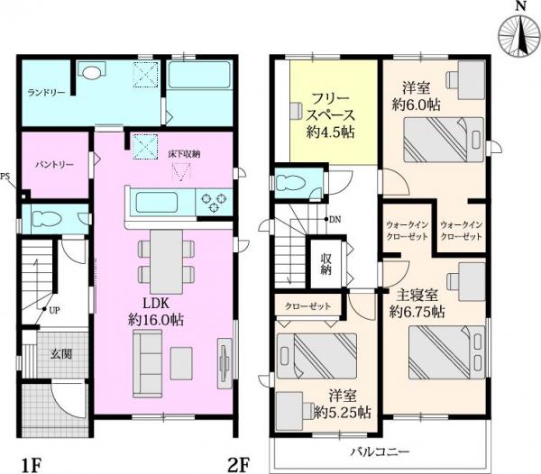 香美市土佐山田町百石町　2398 間取り図 