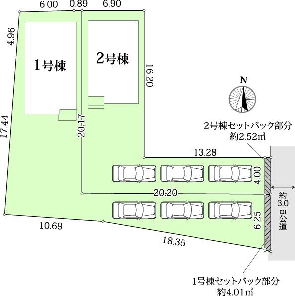 香美市土佐山田町百石町　2398 区画図 