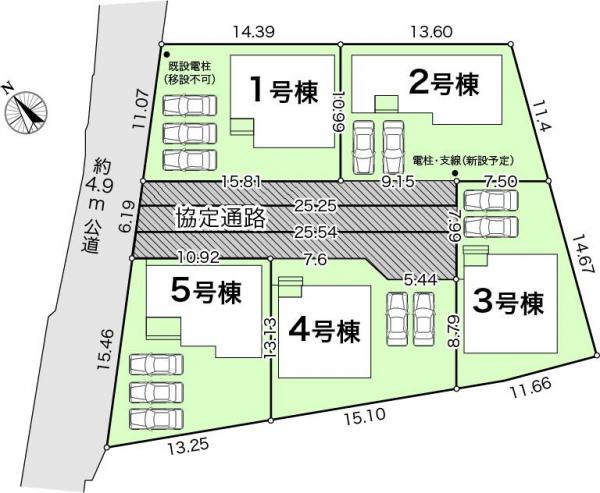 香南市野市町父養寺　2598 区画図 