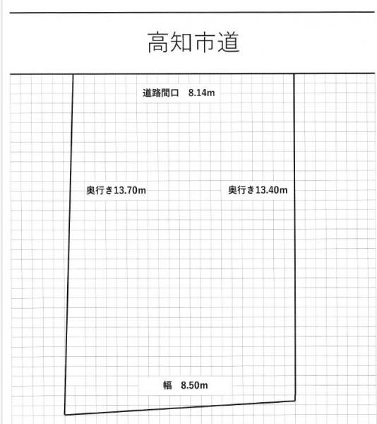 縄手町　1300 区画図 