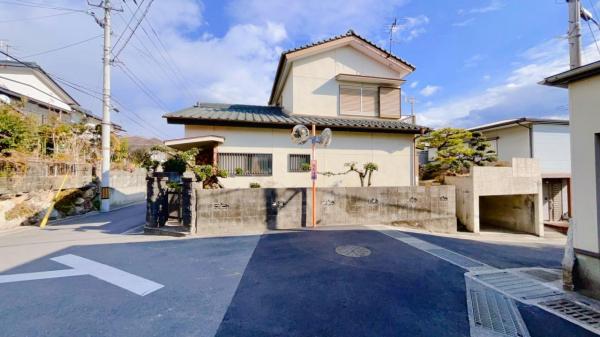 福井町1500万　注文建築用地 前面道路含む現地写真 