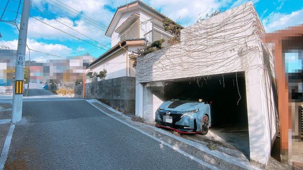 福井町1600万　建築条件なし宅地 前面道路含む現地写真 