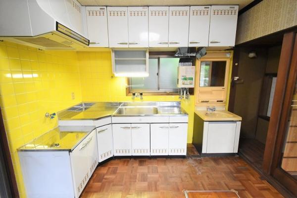 築99年古民家風平家付き　本宮町中古 キッチン 