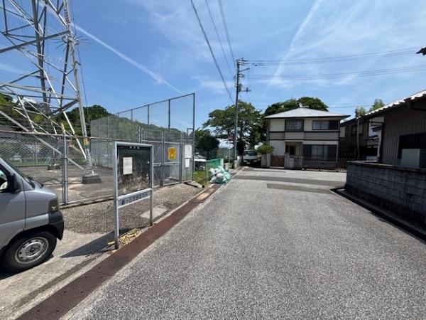 高知市大谷　太陽光オール電化、標高30ｍ 前面道路含む現地写真 