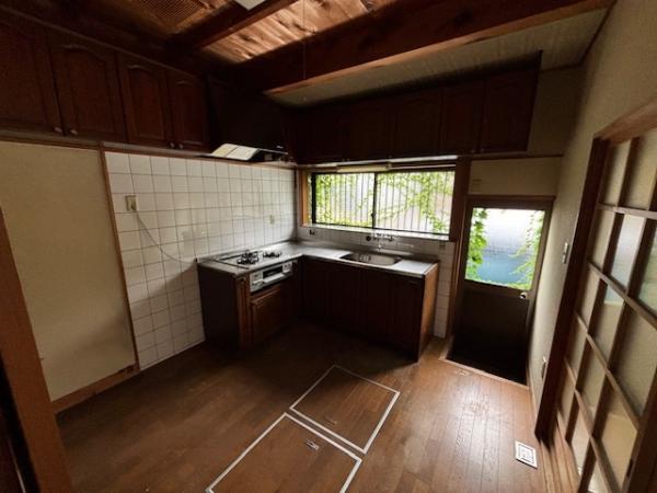 四万十町窪川の田舎暮らしに最適なお家 キッチン 