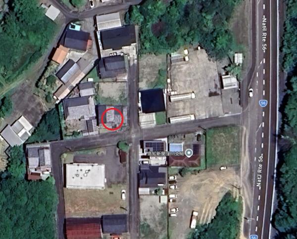 四万十町窪川の田舎暮らしに最適なお家 全体区画図 