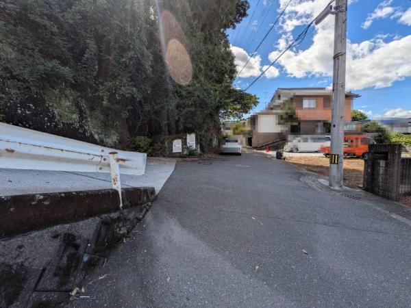 高知市神田　602.25 前面道路含む現地写真 