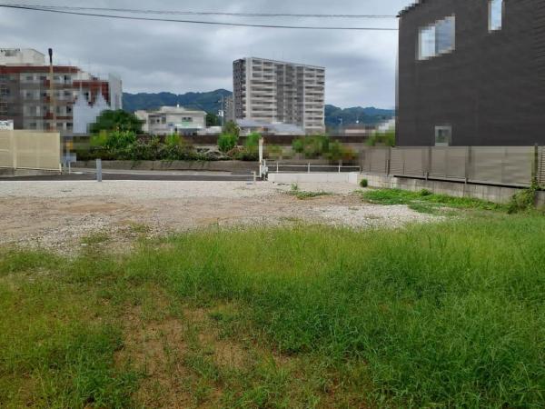 高知市愛宕町　建築条件付き売り土地　約47坪 現地土地写真 